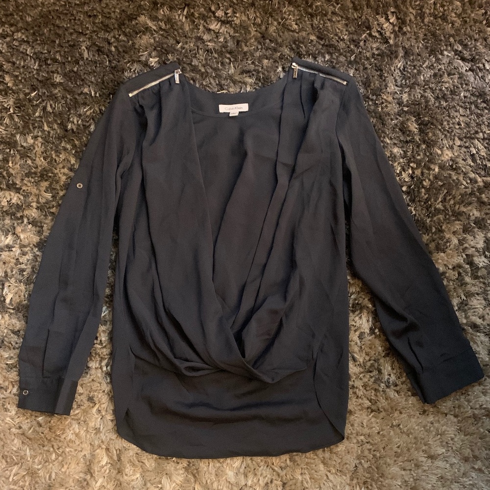 Calvin Klein Long Sleeved Blouse